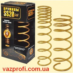 Пружины SS20 ВАЗ 2108, 2109, 21099, 2113, 2114, 2115 с переменным шагом GOLD PROGRESSIVE задние (2шт)