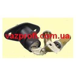 Замок багажника ВАЗ 2106 с ключами и личинками дверей крашенные  