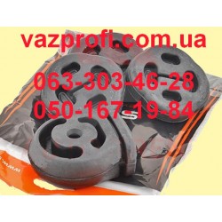 Подушки глушителя СЭВИ ЭКСПЕРТ ВАЗ 2110, 2111, 2112, 3-пряника, 1-будильник  