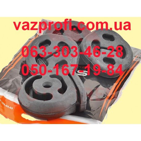 Подушки глушителя СЭВИ ЭКСПЕРТ 2170, 2171, 2172 к-т 4 шт., 3-пряника, 1-будильник 
