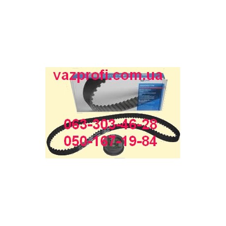 Ремень ГРМ комплект с роликами ВАЗ 2108, ВАЗ 2109, ВАЗ 2114, ВАЗ 2115, Калина 8 кл  Н.О с ремнем GATES  