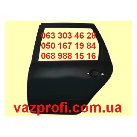 Дверь задняя ВАЗ 1118 Калина, ВАЗ 2190 Гранта