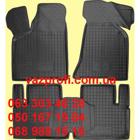 Коврики салона ВАЗ 2170-2172(резиновые)