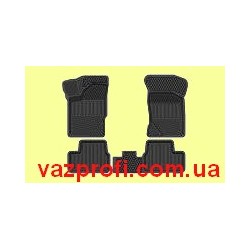 Коврики салона ВАЗ 1117-1119 (резиновые)