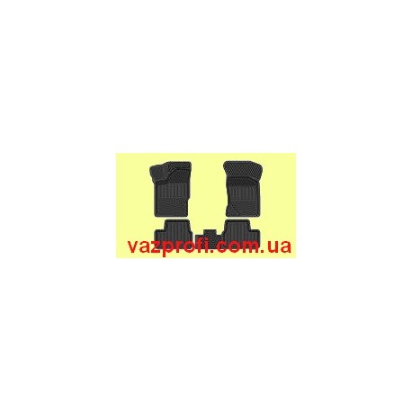 Коврики салона ВАЗ 1117-1119 (резиновые)