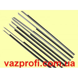 Бархотка ВАЗ 2105, 2107 нового образца, в сборе (реснички)