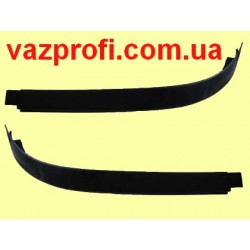Облицовка фар нового образца ВАЗ 2123 ресницы бампера