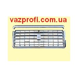 Решетка радиатора ВАЗ 2107 металлизированная и молдинг