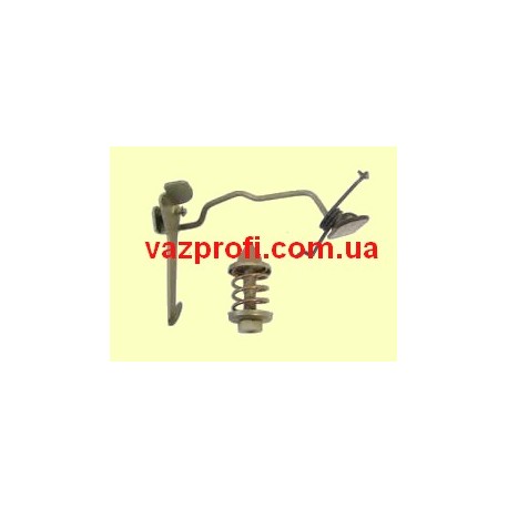 Замок капота ВАЗ 2108, 21093 в сборе (крючок и штырь)