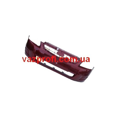 Бампер передний ВАЗ 21704 цвет Калифорнийский мак №190 нового образца