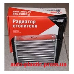Радиатор отопителя, печка, ВАЗ 1117, ВАЗ 1118, ВАЗ 1119 Калина алюминиевый ДААЗ  
